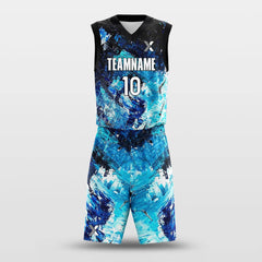 Cikers Sports Basketball Uniforms Abyss - Customized Basketball Jersey Set Sublimated BK160114S
