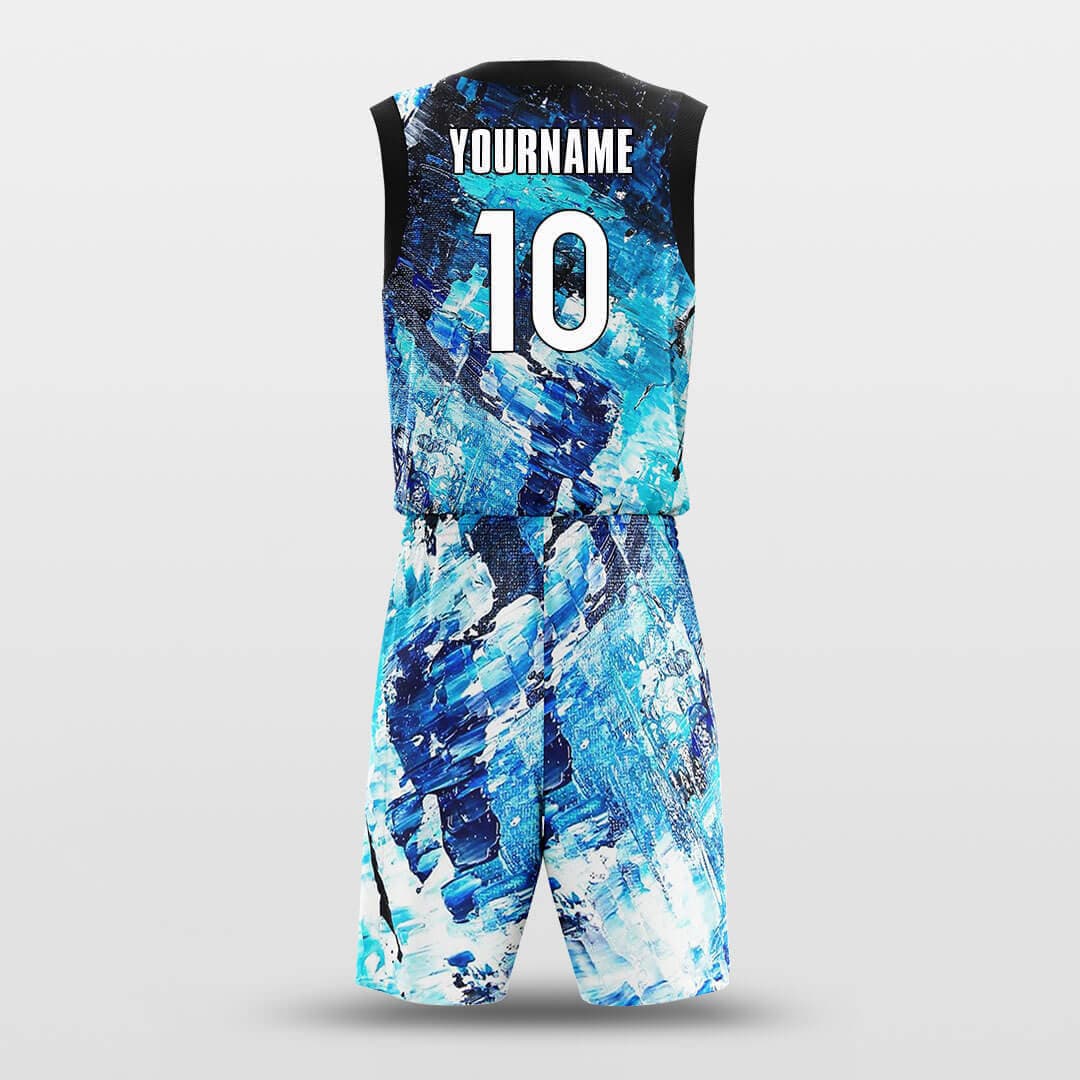 Cikers Sports Basketball Uniforms Abyss - Customized Basketball Jersey Set Sublimated BK160114S