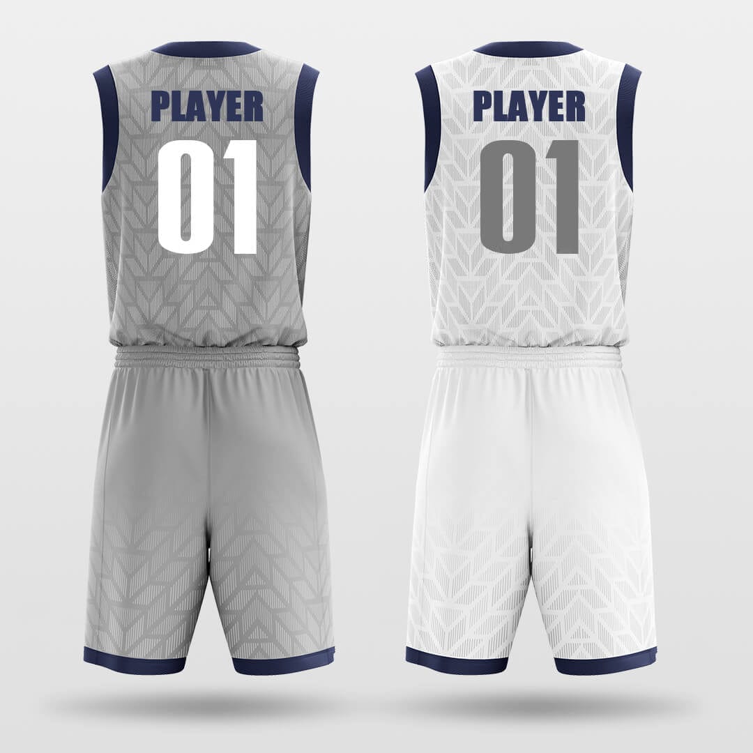 Cikers Sports Basketball Uniforms Arena - Customized Kid's Reversible Sublimated Basketball Jersey Set
