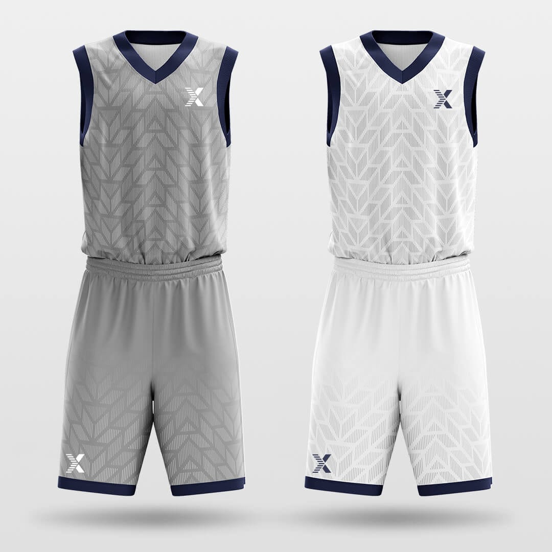 Cikers Sports Basketball Uniforms Arena - Customized Kid's Reversible Sublimated Basketball Jersey Set