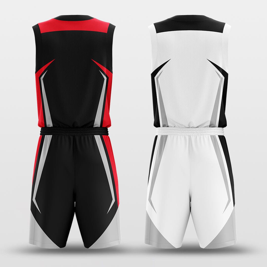 Cikers Sports Basketball Uniforms Armor - Custom Reversible Sublimated Basketball Jersey Set