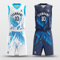 Cikers Sports Basketball Uniforms Aurora- Custom Reversible Basketball Jersey Set Sublimated