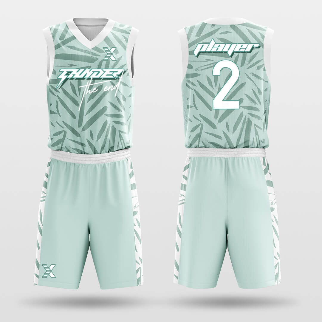 Cikers Sports Basketball Uniforms Bamboo - Custom Sublimated Basketball Jersey Set