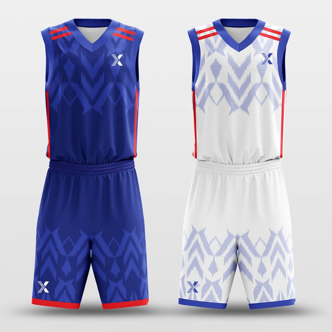 Cikers Sports Basketball Uniforms Blanket - Custom Reversible Basketball Jersey Set Sublimated