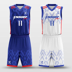 Cikers Sports Basketball Uniforms Blanket - Custom Reversible Basketball Jersey Set Sublimated