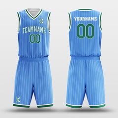 Cikers Sports Basketball Uniforms Blue / 2XS Cool Breeze - Customized Basketball Jersey Design for Team