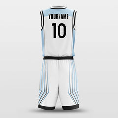 Cikers Sports Basketball Uniforms Blue speed - Customized Basketball Jersey Set Sublimated