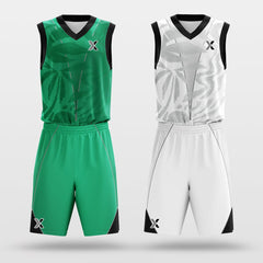 Cikers Sports Basketball Uniforms Coconut Grove - Custom Reversible Sublimated Basketball Jersey Set