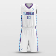 Cikers Sports Basketball Uniforms Diamond - Customized Basketball Jersey Set Sublimated BK160625S