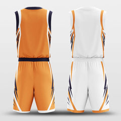 Cikers Sports Basketball Uniforms Eagle - Customized Reversible Basketball Jersey Set Design