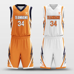 Cikers Sports Basketball Uniforms Eagle - Customized Reversible Basketball Jersey Set Design