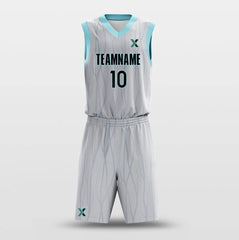 Cikers Sports Basketball Uniforms Everything Grows - Customized Basketball Jersey Set Design BK160129S