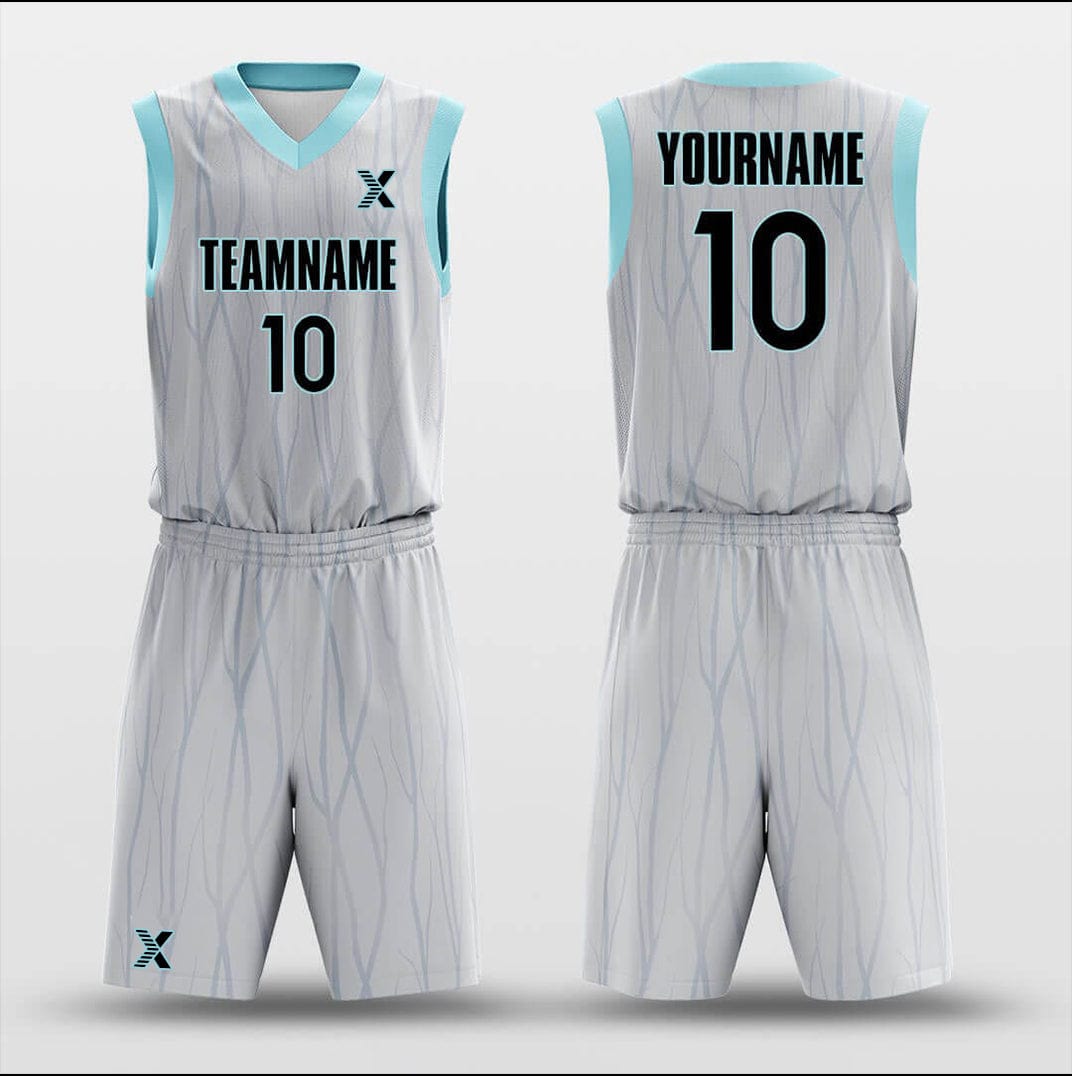 Cikers Sports Basketball Uniforms Everything Grows - Customized Basketball Jersey Set Design BK160129S