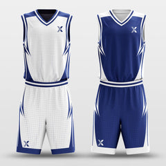 Cikers Sports Basketball Uniforms Fission - Customized Reversible Basketball Jersey Set Design BK260114S