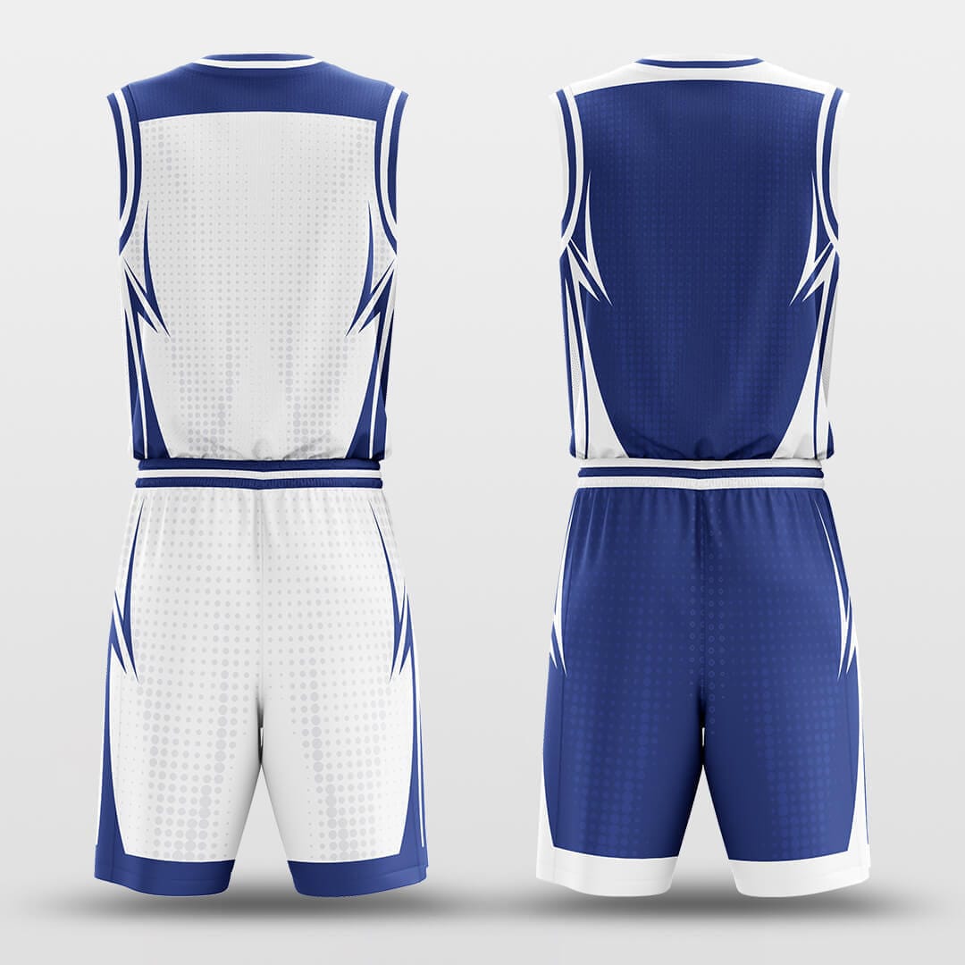 Cikers Sports Basketball Uniforms Fission - Customized Reversible Basketball Jersey Set Design BK260114S