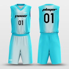 Cikers Sports Basketball Uniforms Green Tongue - Custom Sublimated Basketball Uniform Set
