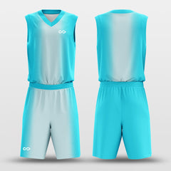 Cikers Sports Basketball Uniforms Green Tongue - Custom Sublimated Basketball Uniform Set