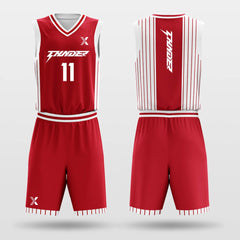 Cikers Sports Basketball Uniforms Hot Blood - Custom Sublimated Basketball Jersey Set