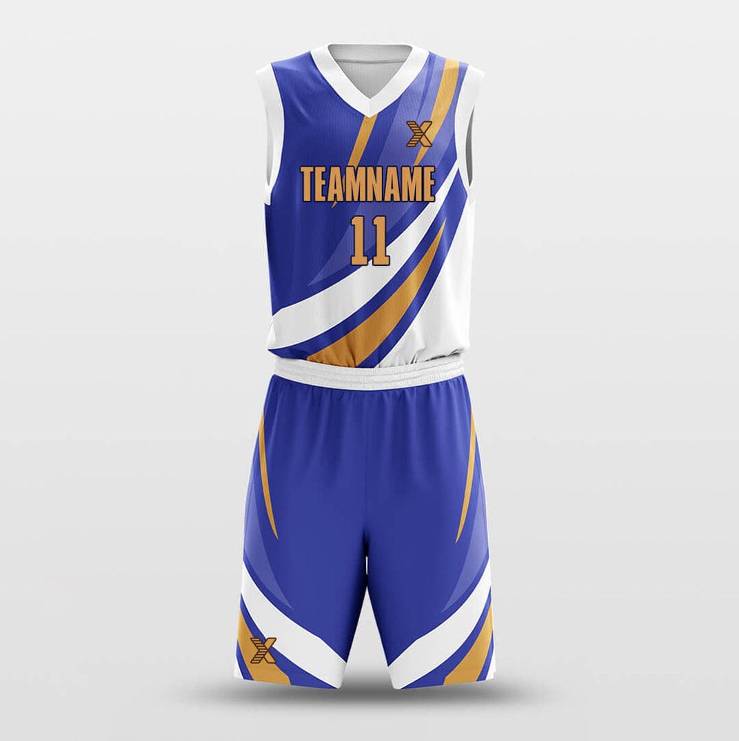 Cikers Sports Basketball Uniforms Hurricane - Customized Basketball Jersey Set Sublimated BK160126S