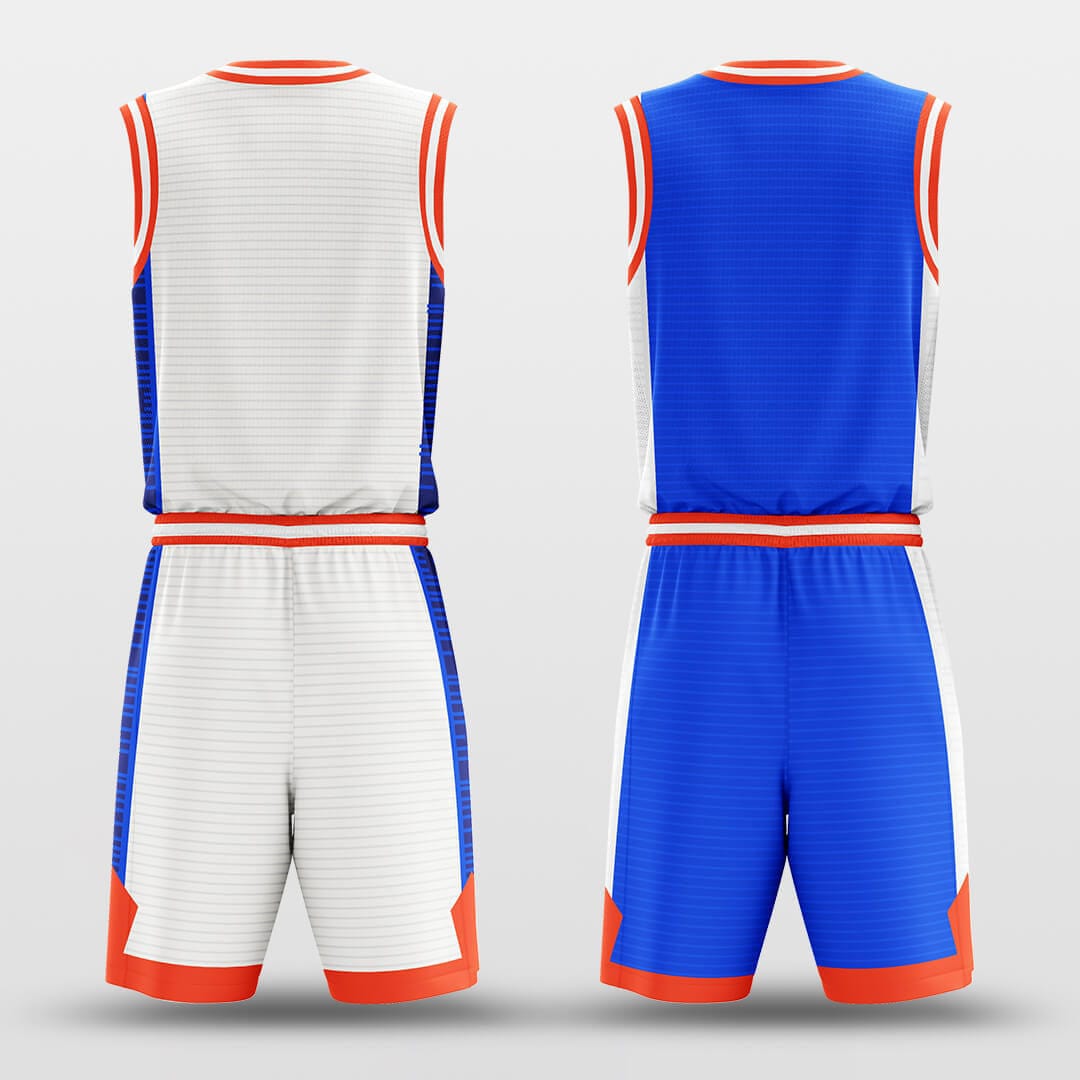 Cikers Sports Basketball Uniforms Ice and Fire - Custom Reversible Basketball Jersey Set Sublimated BK260118S