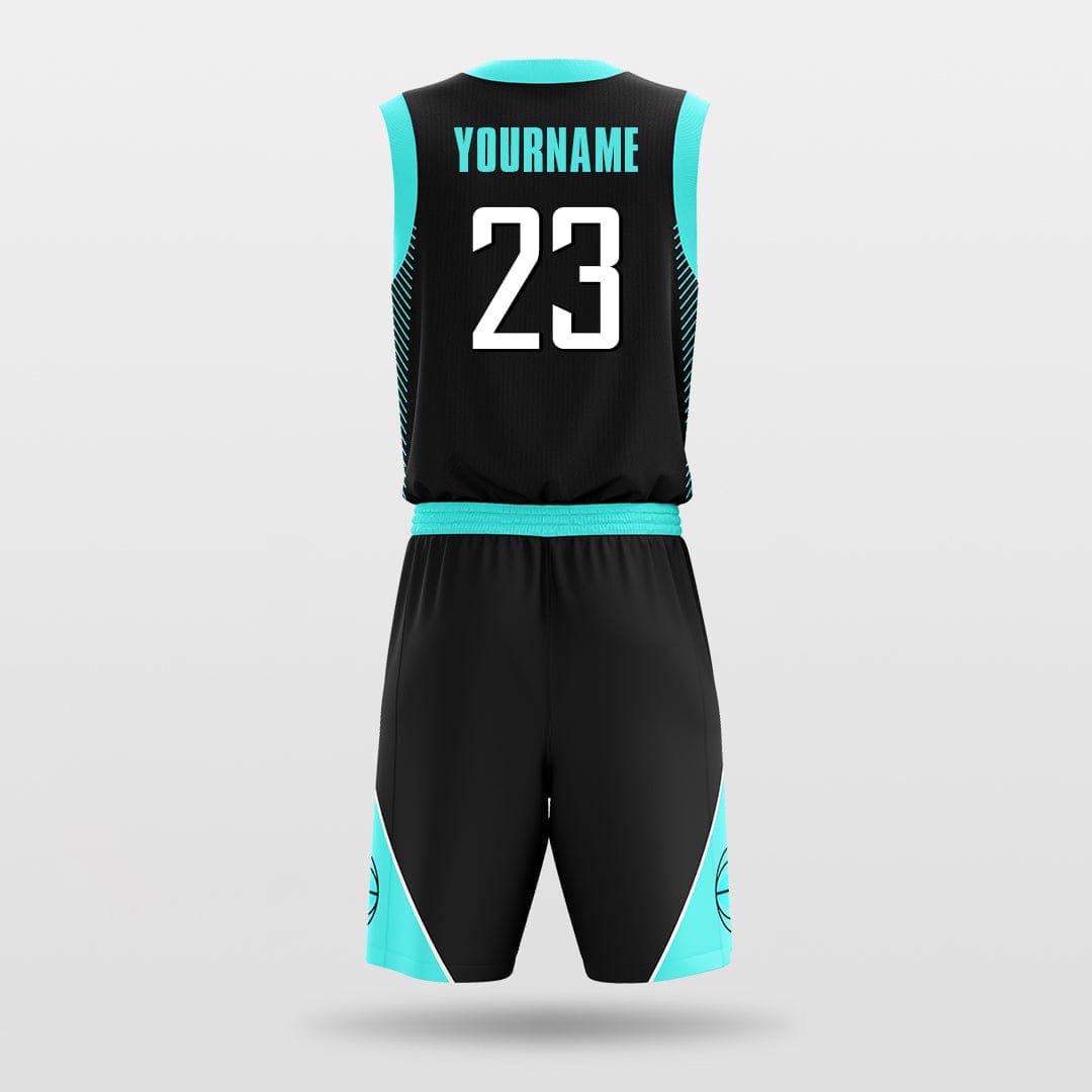 Cikers Sports Basketball Uniforms Ice Cream Black- Customized Basketball Jersey Design for Team