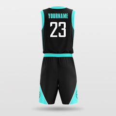 Cikers Sports Basketball Uniforms Ice Cream Black- Customized Basketball Jersey Design for Team