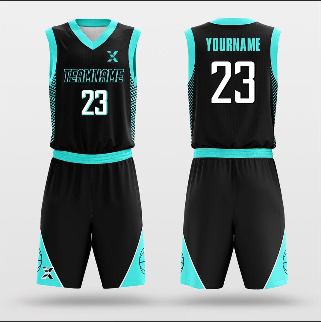 Cikers Sports Basketball Uniforms Ice Cream Black- Customized Basketball Jersey Design for Team