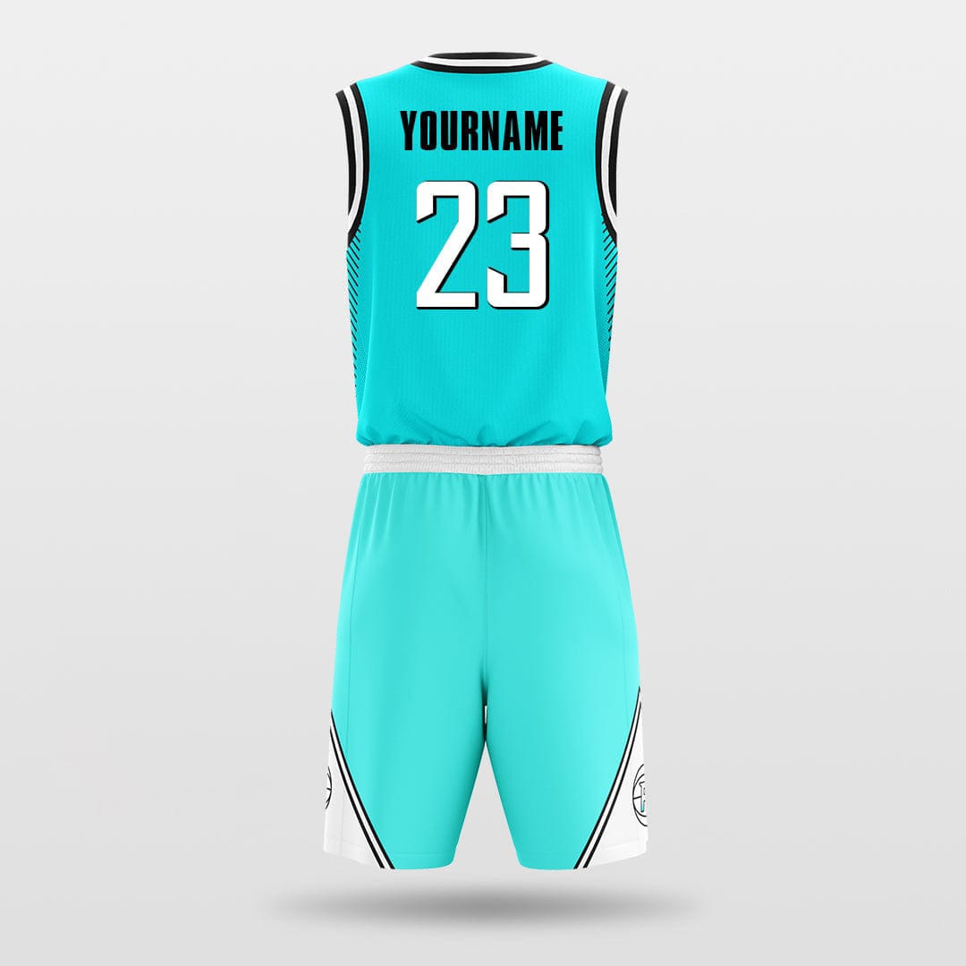 Cikers Sports Basketball Uniforms Ice Cream Blue - Customized Basketball Jersey Design for Team