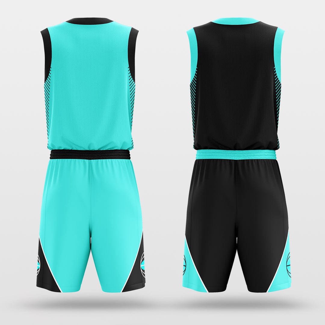 Cikers Sports Basketball Uniforms Ice Cream - Custom Reversible Sublimated Basketball Jersey Set