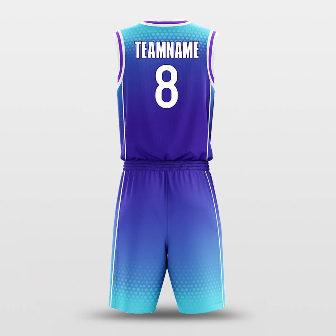 Cikers Sports Basketball Uniforms Ice Lake - Customized Basketball Jersey Set Design