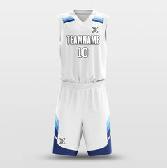 Cikers Sports Basketball Uniforms Iceberg - Customized Basketball Jersey Set Sublimated BK160623S
