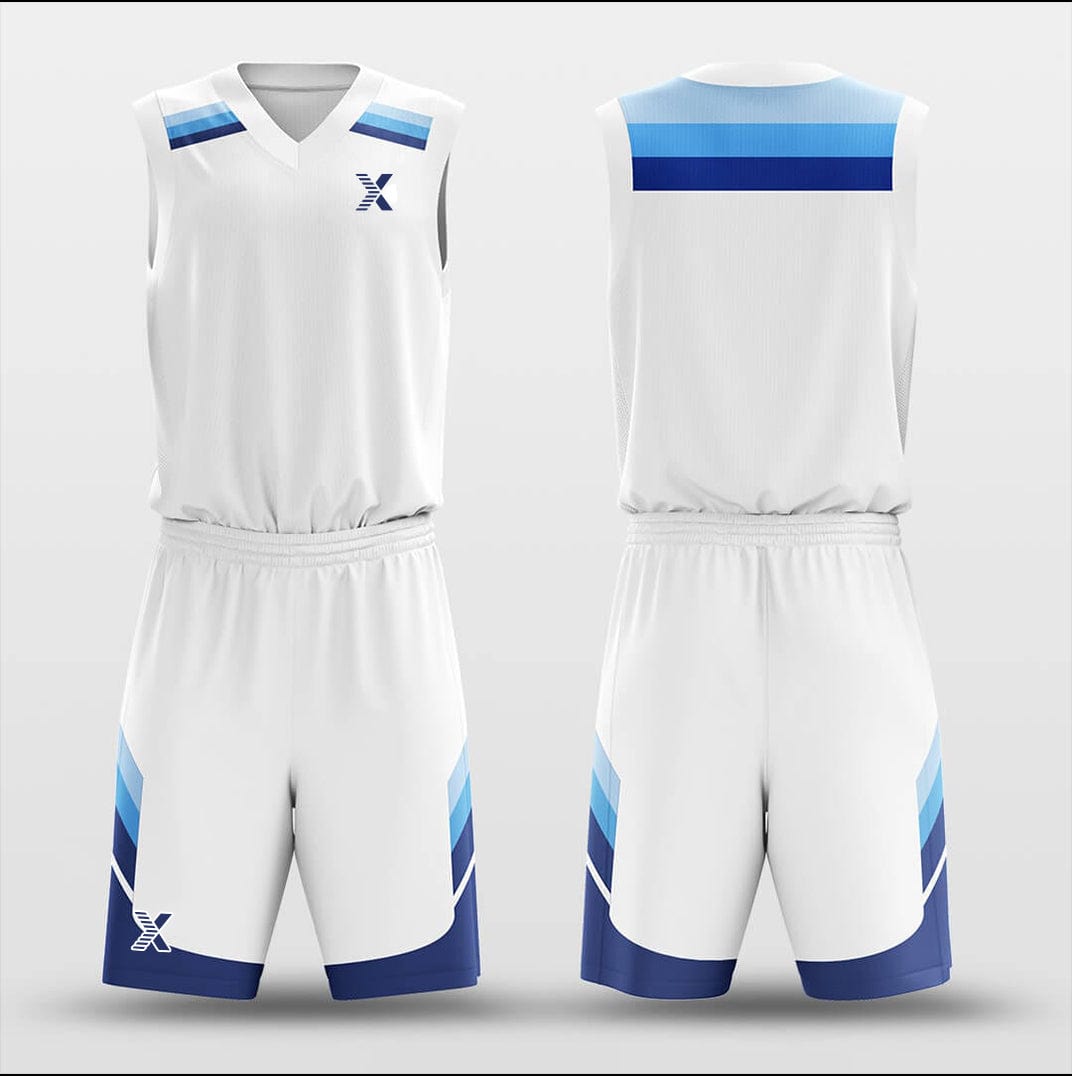 Cikers Sports Basketball Uniforms Iceberg - Customized Basketball Jersey Set Sublimated BK160623S