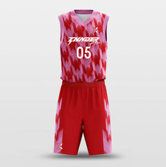 Cikers Sports Basketball Uniforms Inverted Reflection - Customized Sublimated Basketball Jersey Set