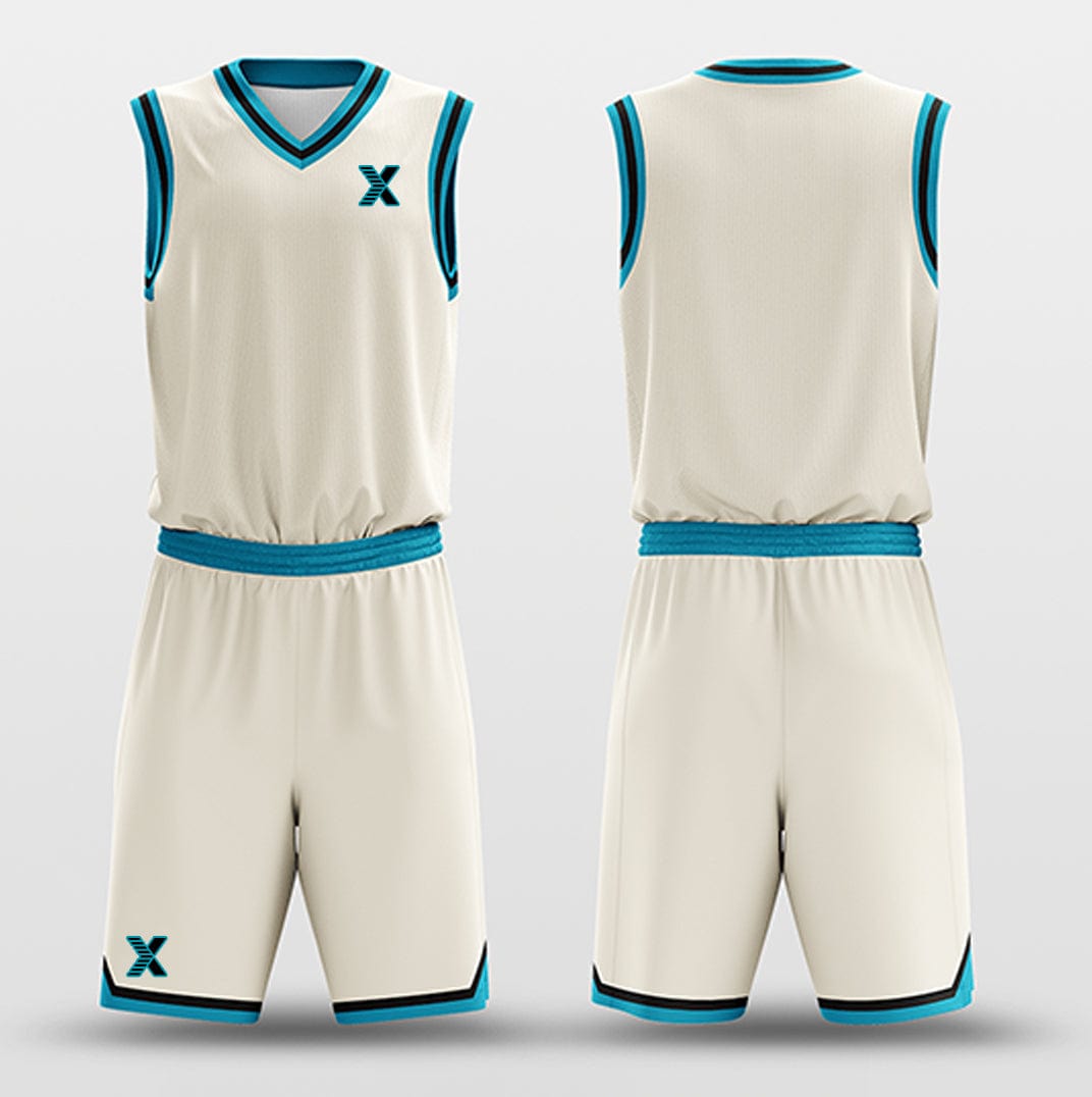 Cikers Sports Basketball Uniforms Khaki Green - Custom Basketball Jersey Design for Team