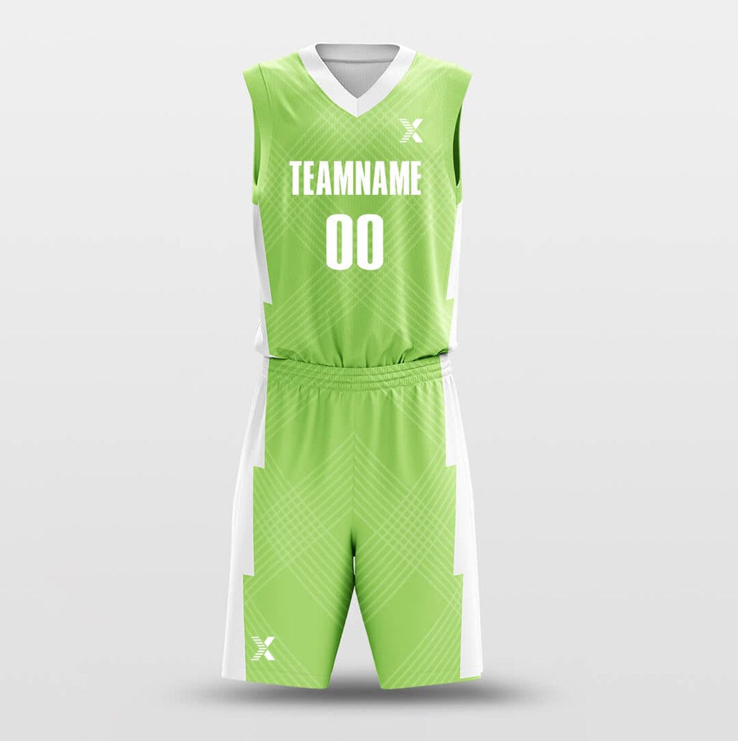 Cikers Sports Basketball Uniforms Knot - Customized Basketball Jersey Set Sublimated BK160614S