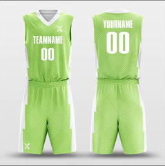 Cikers Sports Basketball Uniforms Knot - Customized Basketball Jersey Set Sublimated BK160614S