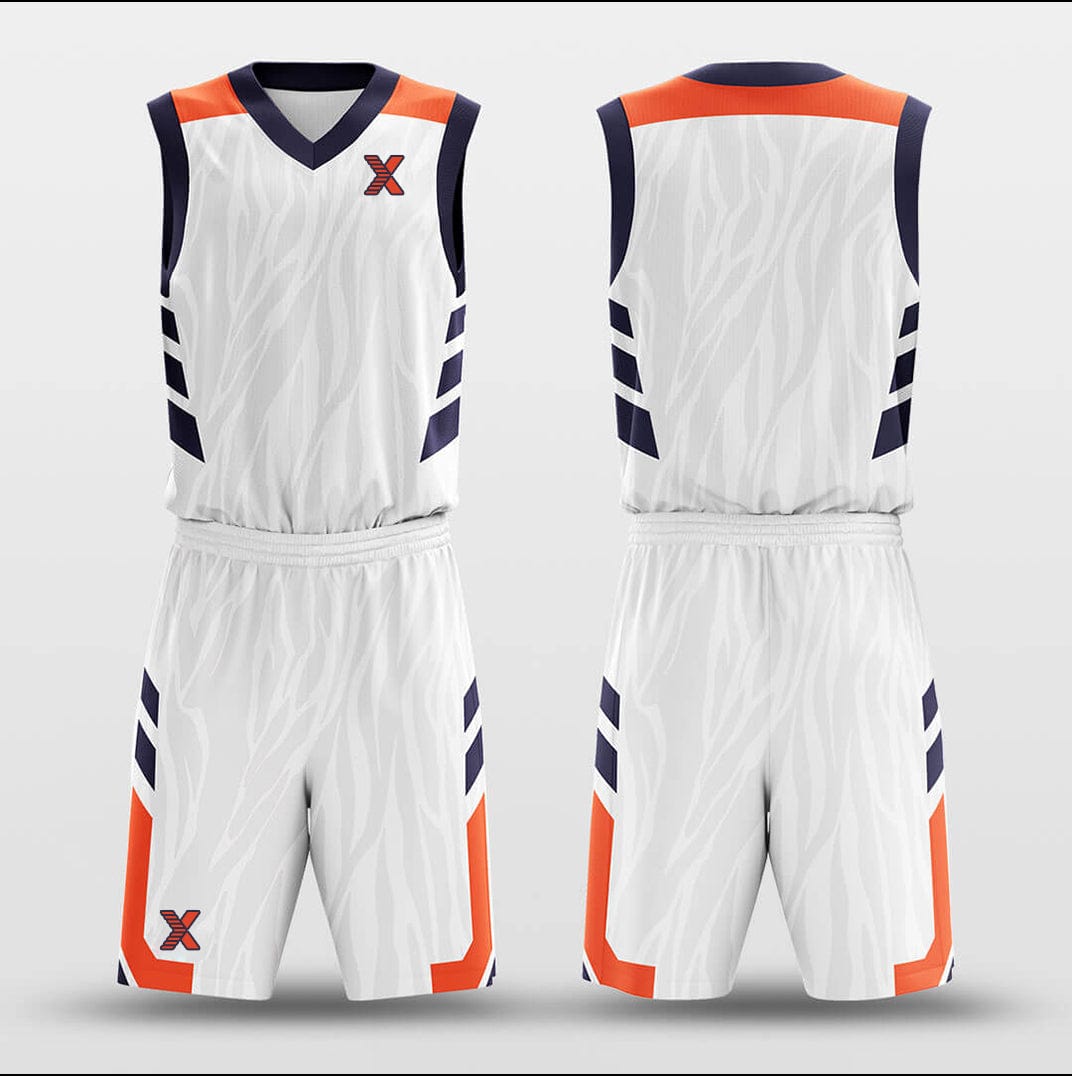 Cikers Sports Basketball Uniforms Light Feather - Customized Basketball Jersey Set Design