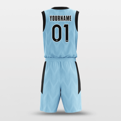 Cikers Sports Basketball Uniforms Louver - Customized Basketball Jersey Set Design