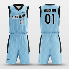 Cikers Sports Basketball Uniforms Louver - Customized Basketball Jersey Set Design