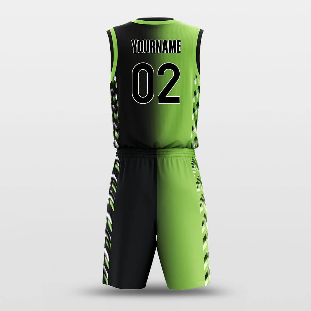 Cikers Sports Basketball Uniforms Magic Green - Customized Basketball Jersey Set Sublimated