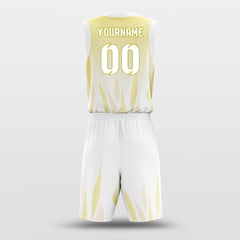 Cikers Sports Basketball Uniforms Maple Leaf - Customized Basketball Jersey Set Sublimated BK160615S