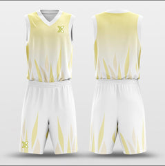 Cikers Sports Basketball Uniforms Maple Leaf - Customized Basketball Jersey Set Sublimated BK160615S