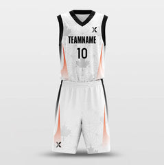 Cikers Sports Basketball Uniforms Maple Leaf - Customized Basketball Jersey Set Sublimated BK160629S