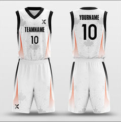 Cikers Sports Basketball Uniforms Maple Leaf - Customized Basketball Jersey Set Sublimated BK160629S