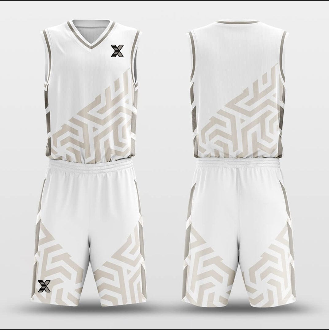 Cikers Sports Basketball Uniforms Matrix - Customized Basketball Jersey Set Sublimated BK160101S