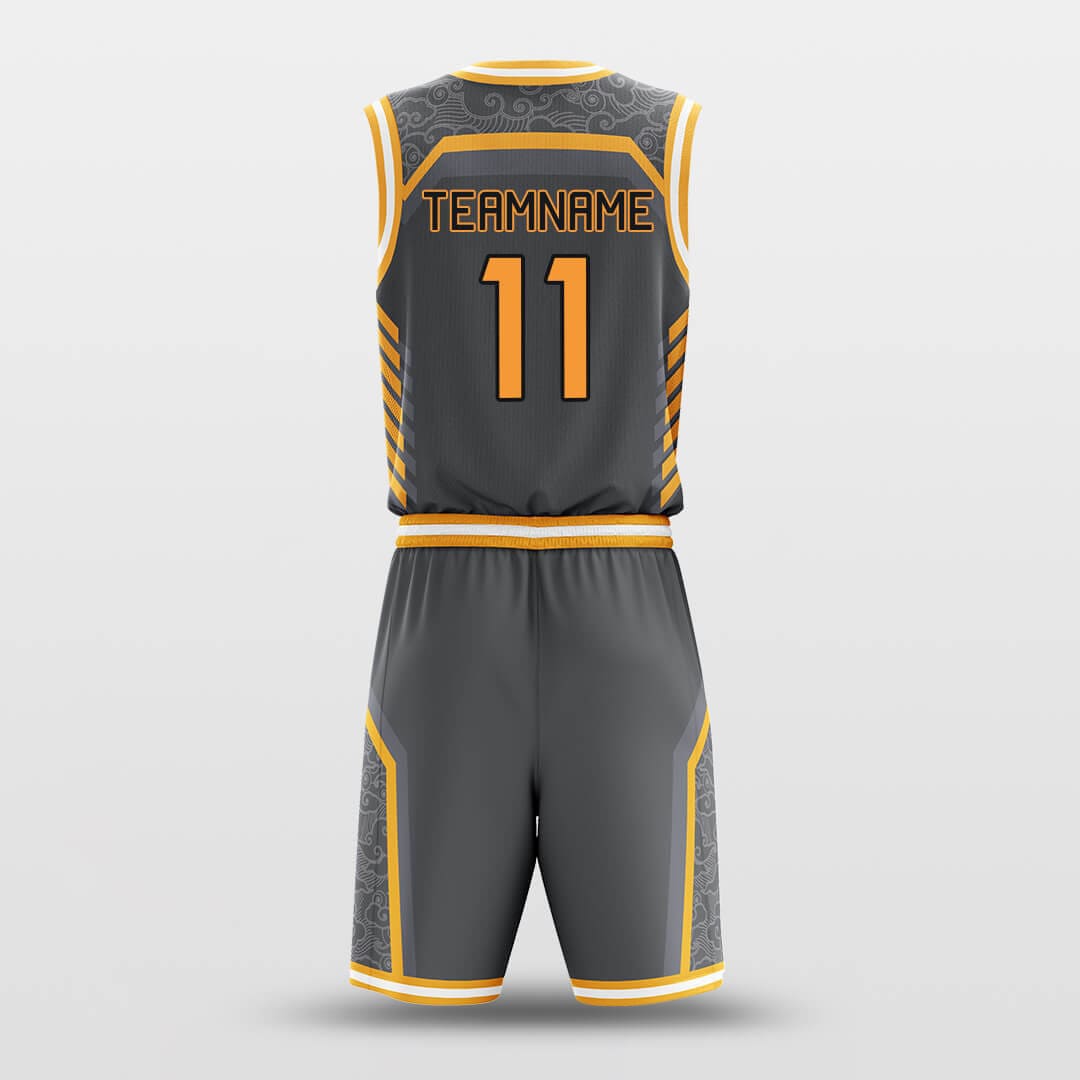 Cikers Sports Basketball Uniforms Mecha Warrior - Customized Basketball Jersey Set Design
