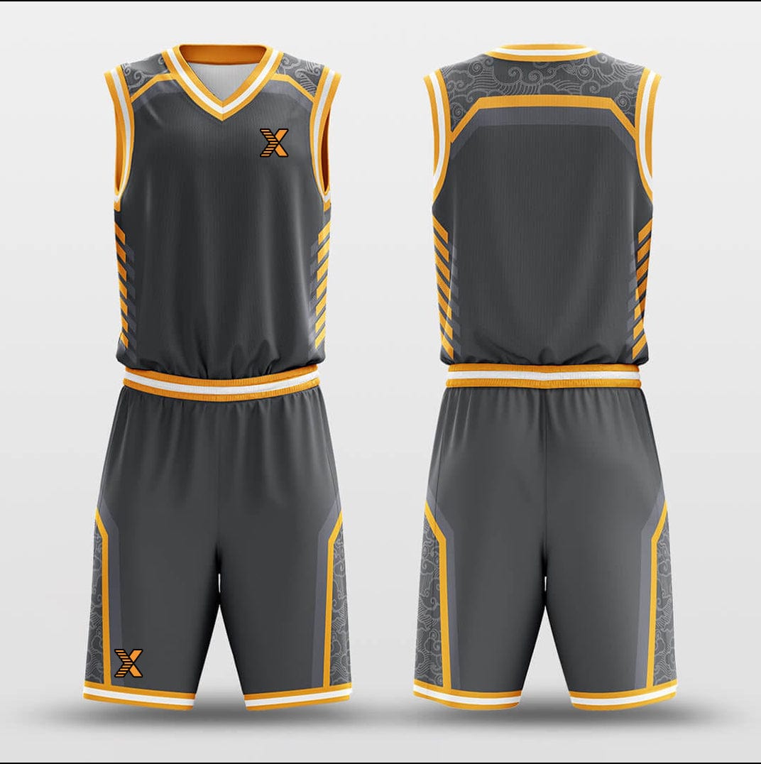 Cikers Sports Basketball Uniforms Mecha Warrior - Customized Basketball Jersey Set Design