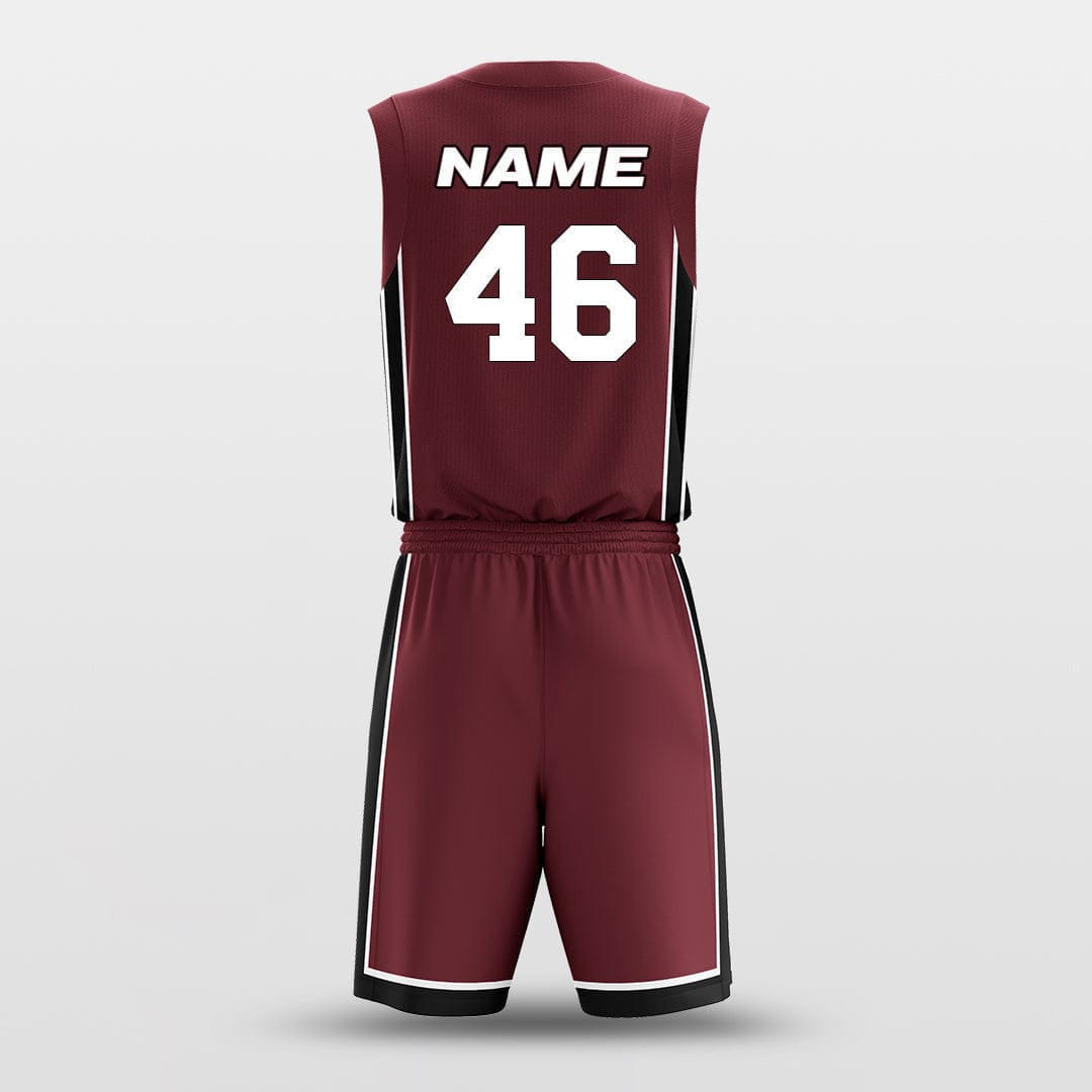 Cikers Sports Basketball Uniforms Miami Heat Red - Customized Basketball Jersey Design