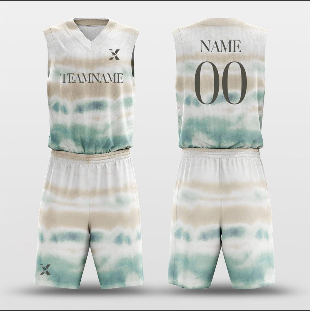 Cikers Sports Basketball Uniforms Milk Tea - Customized Basketball Jersey Design for Team