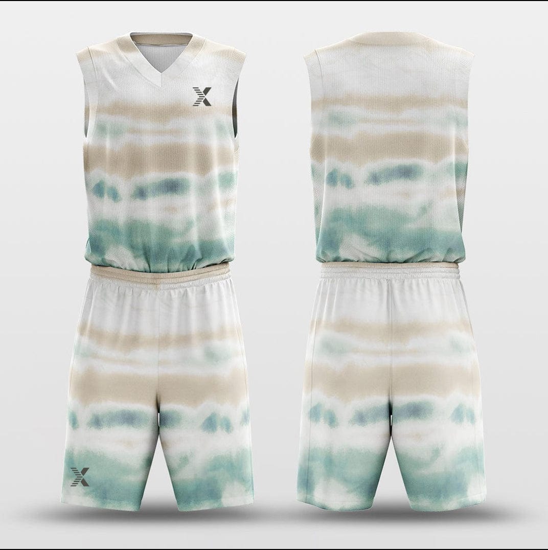 Cikers Sports Basketball Uniforms Milk Tea - Customized Basketball Jersey Design for Team